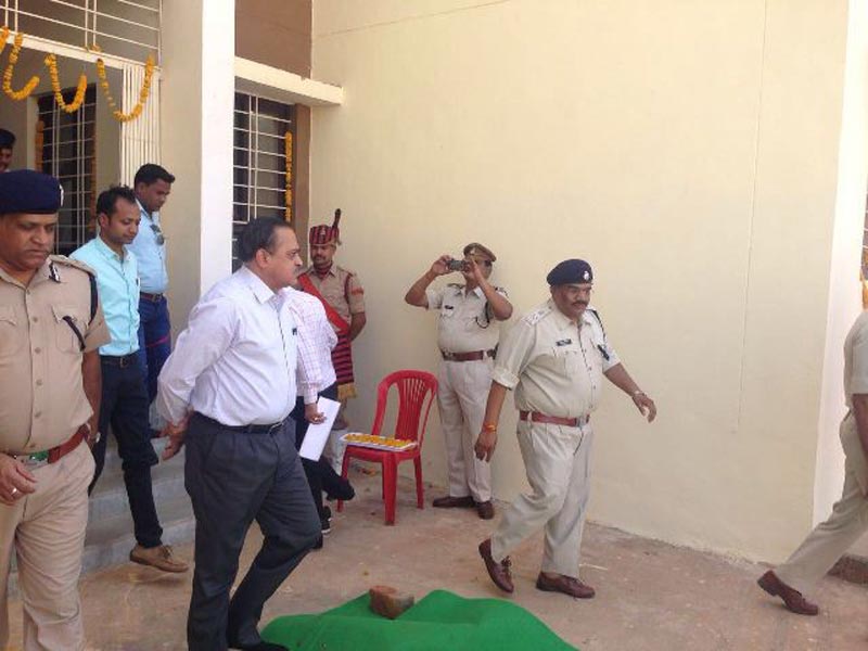 Visit ADG SAF Shri K.N. Tiwari, IPS